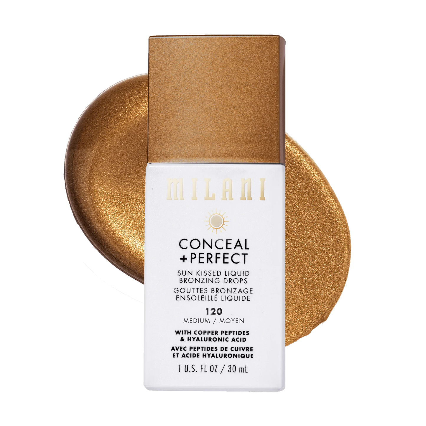 Milani Conceal + Perfect Sun Kissed Liquid Bronzing Drops