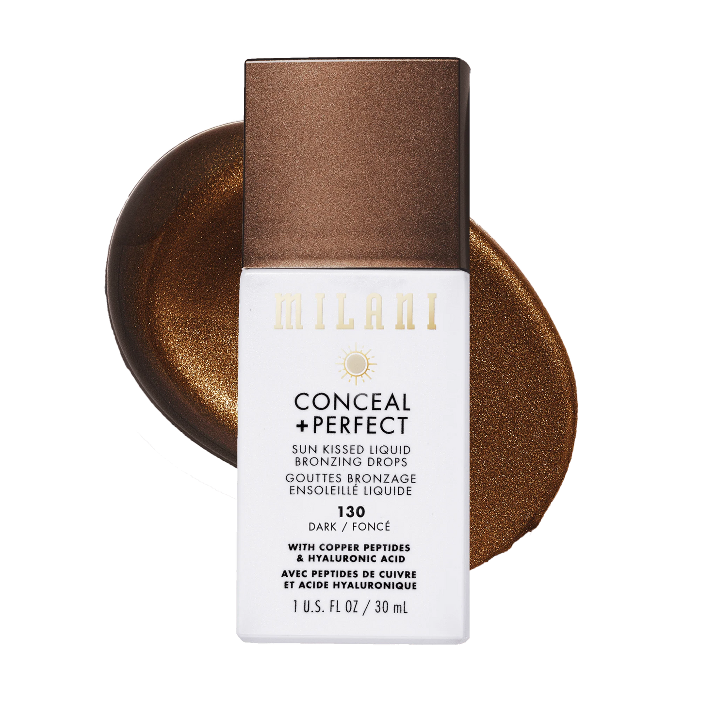 Milani Conceal + Perfect Sun Kissed Liquid Bronzing Drops