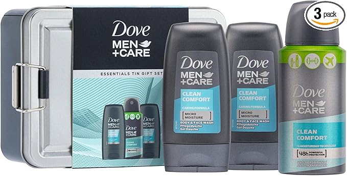 Dove MEN +Care Clean comfort + Clear Comfort & charcoal soap 3 in 1