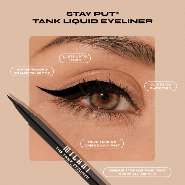 Milani Stay Put Tank Liquid Eyeliner