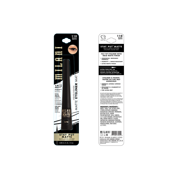 Milani Stay Put® Matte Eyeliner