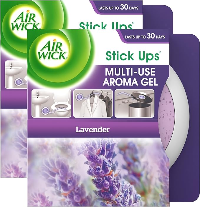 Air Wick Stick Ups Multi-Use Aroma Gel Value Pack, Lavender