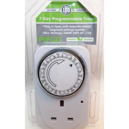 7 Day Programmable Timer Energy Saver