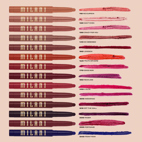 Milani Stay Put Matte Lip Crayon