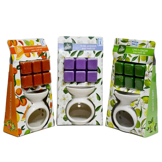 Bergamot & Mandarin Wax Melt kit