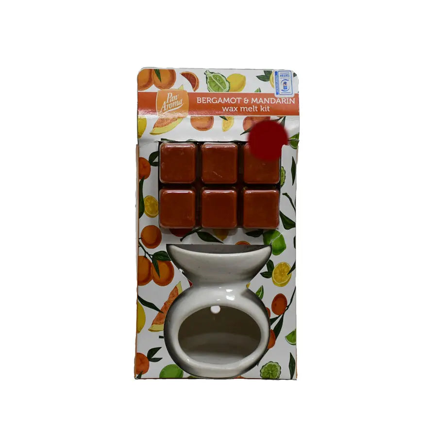 Bergamot & Mandarin Wax Melt kit