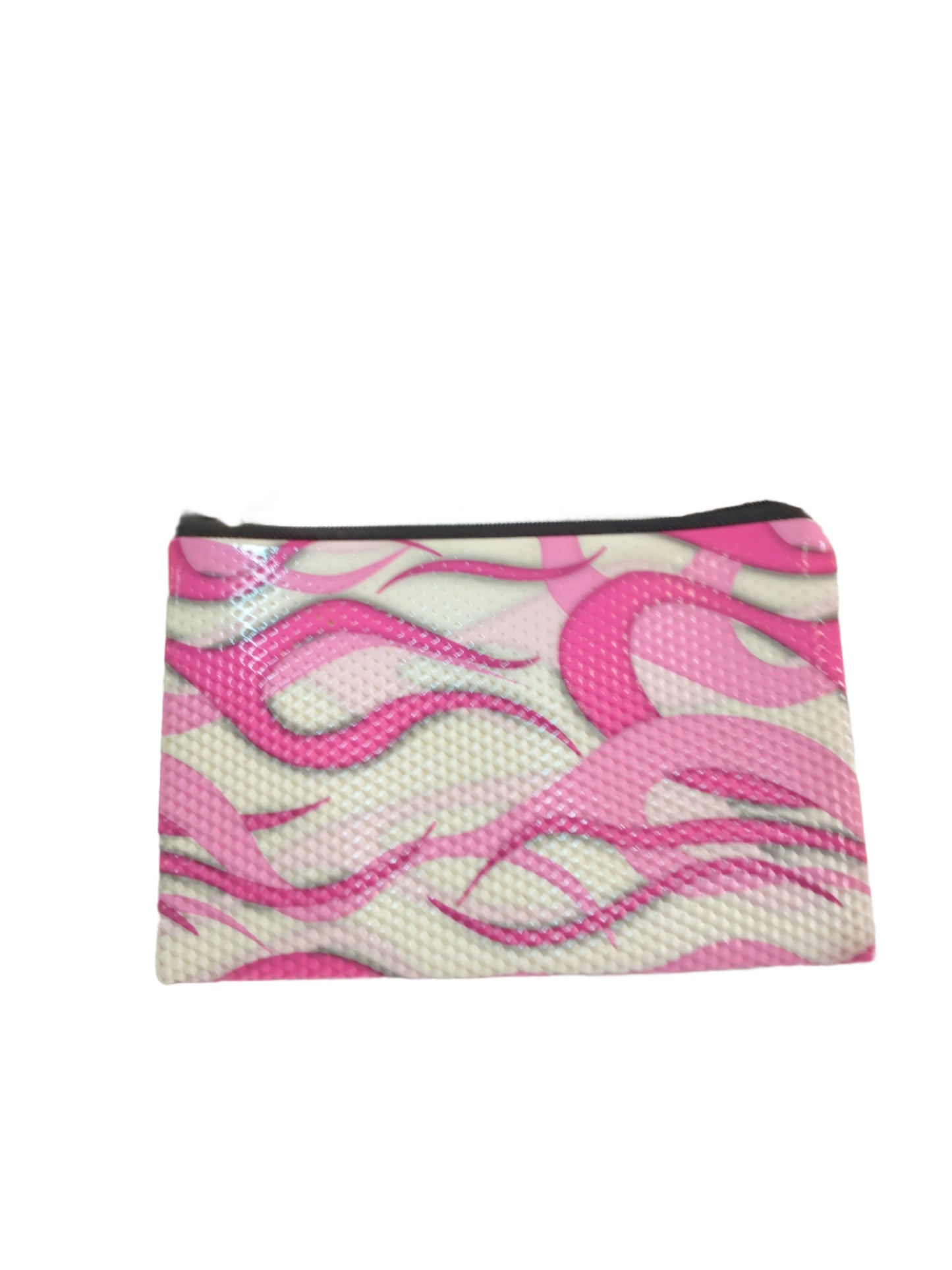 Pink & White Cosmetic Bag
