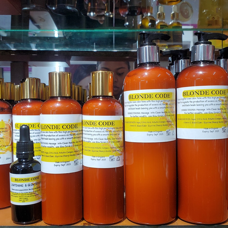 Blonde Code Lightening Lotion