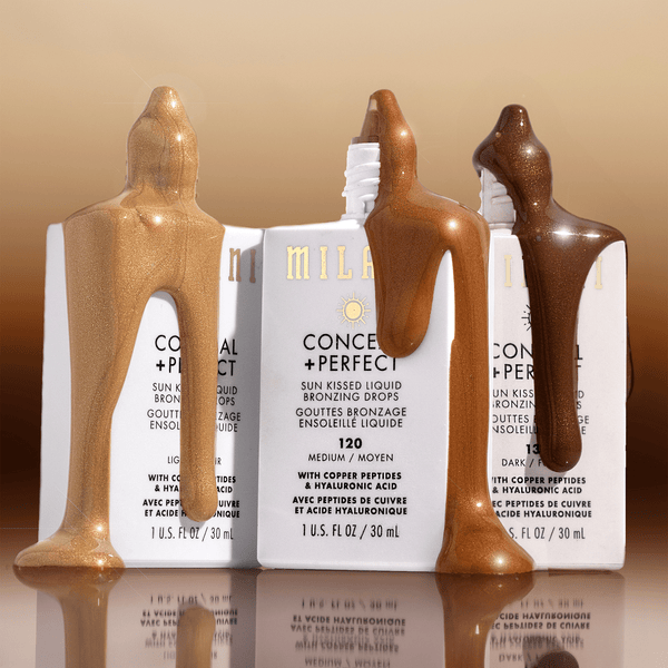 Milani Conceal + Perfect Sun Kissed Liquid Bronzing Drops