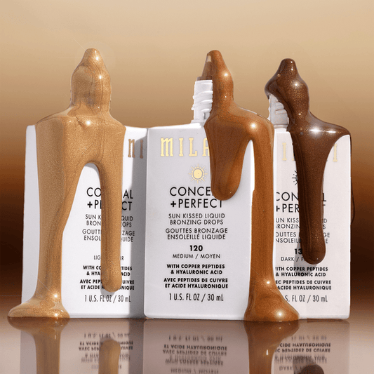 Milani Conceal + Perfect Sun Kissed Liquid Bronzing Drops