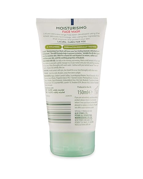 Lacura Moisturising Face Wash