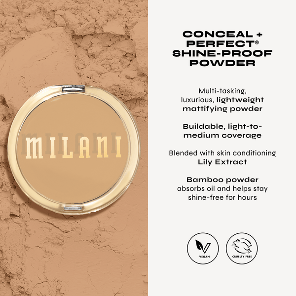 Milani Conceal + Perfect Shine-Proof Powder