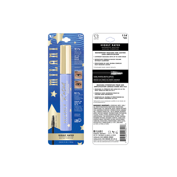 Milani Highly Rated Waterproof Mascara