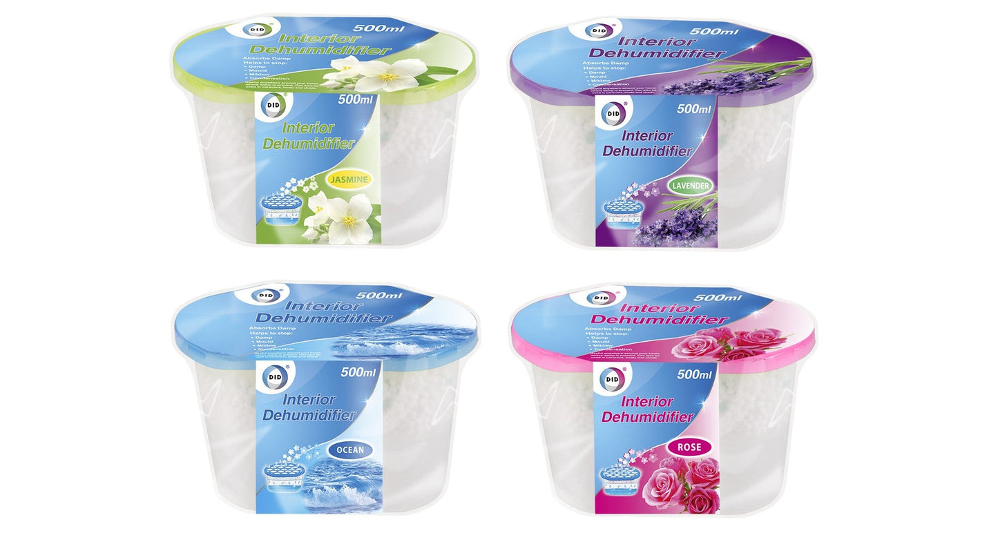 Scented Interior Dehumidifier - 500ml Tubs