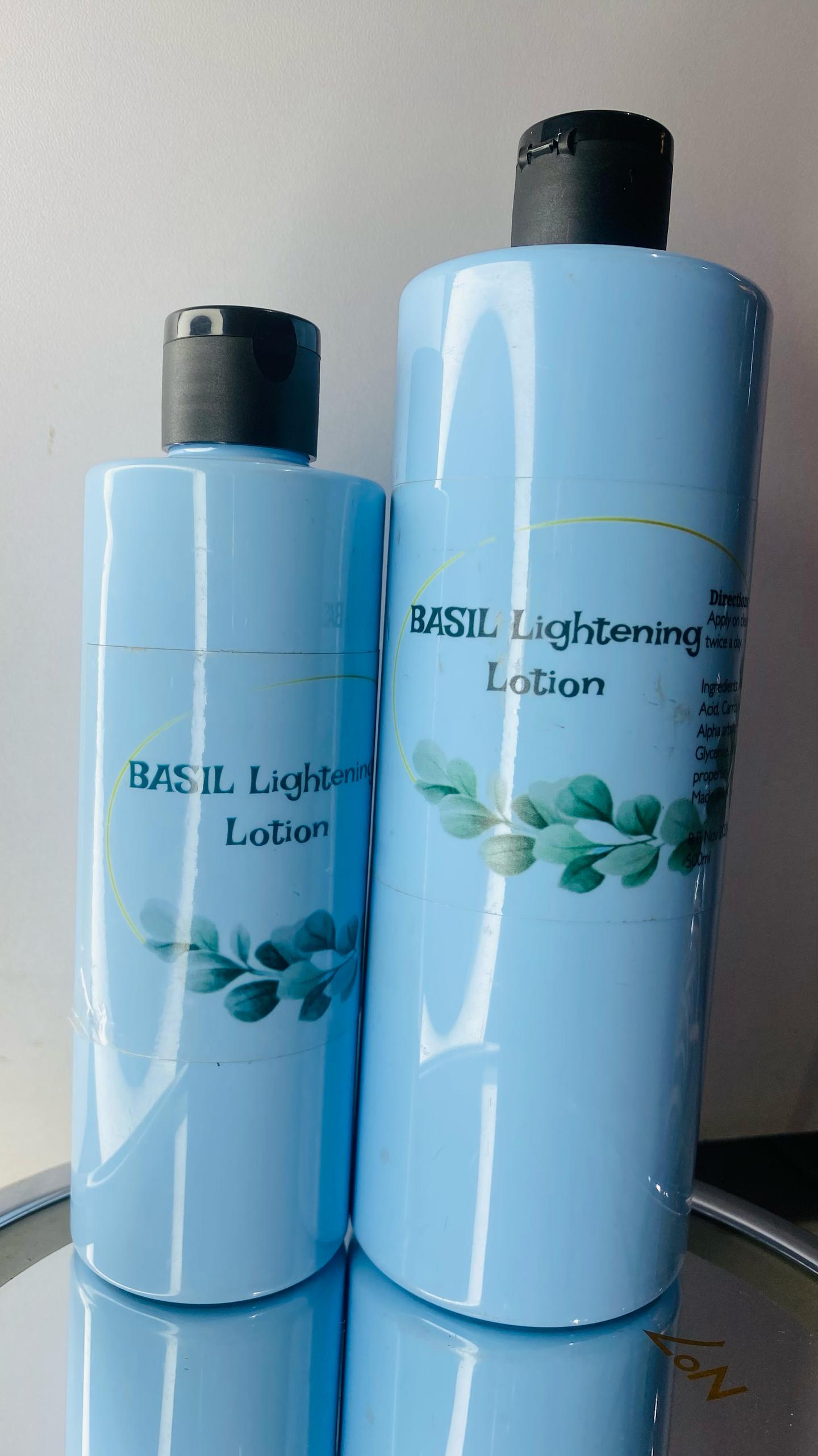 Basil Lightening Lotion