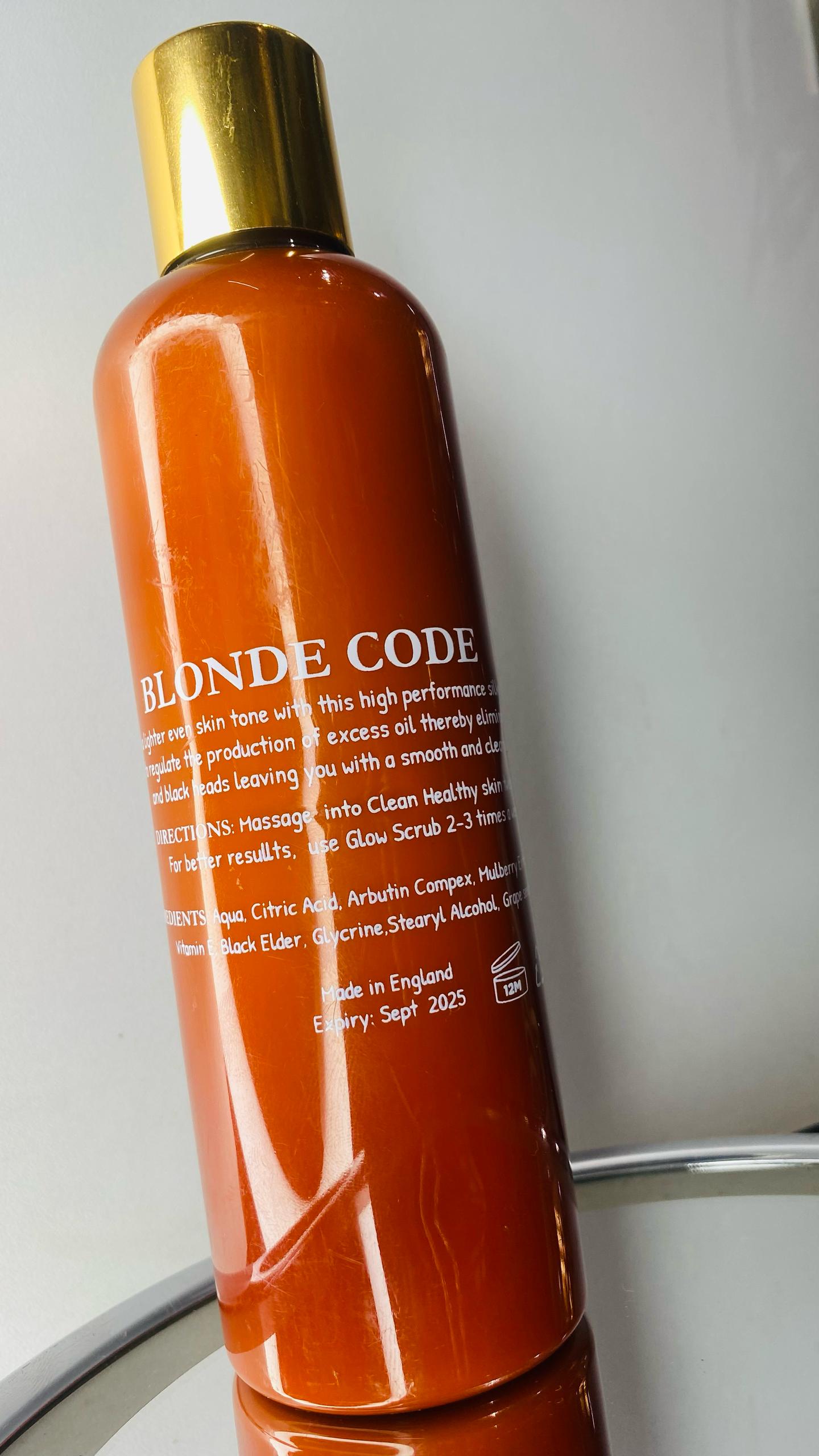 Blonde Code Lightening Lotion