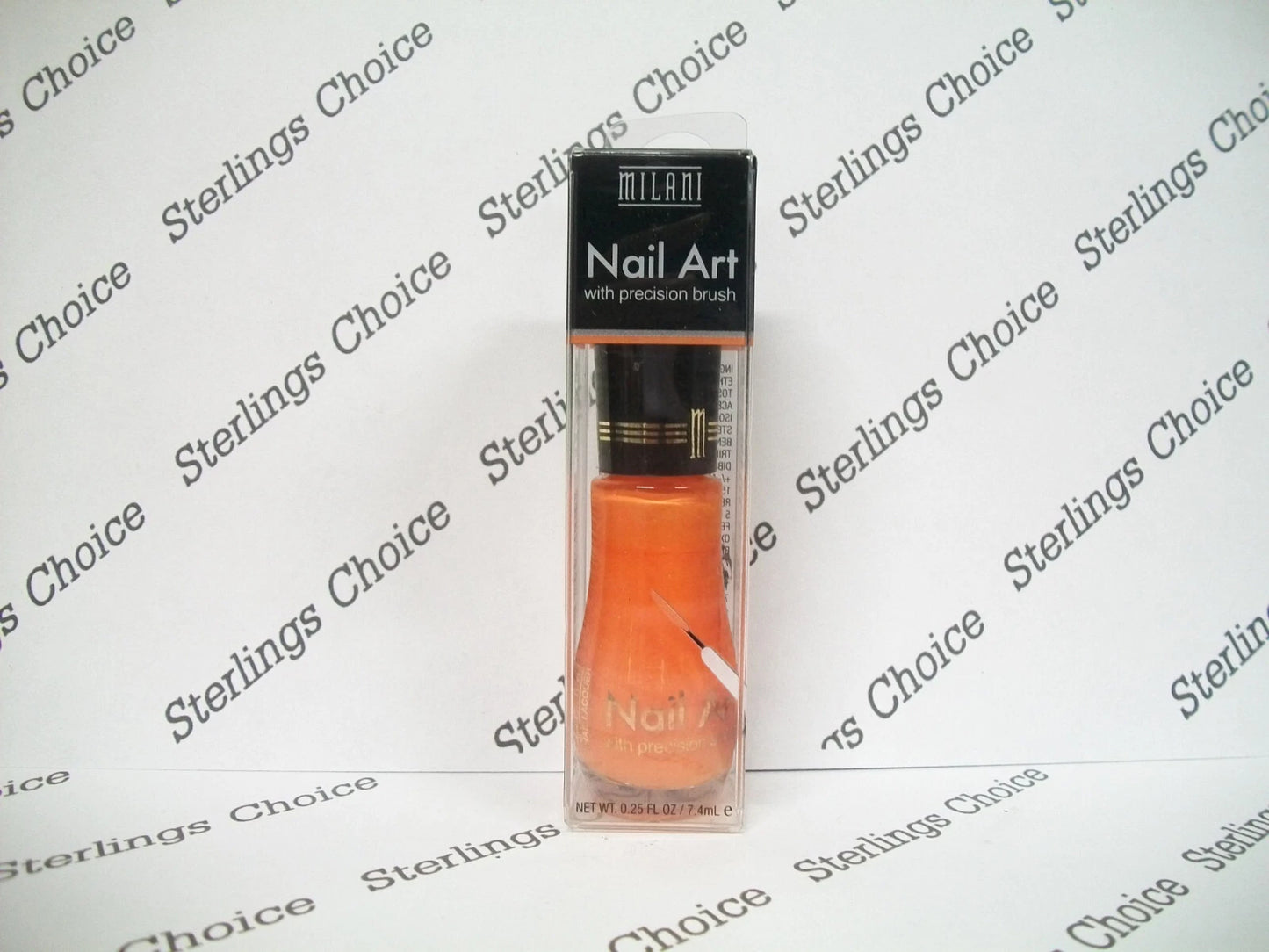 MILANI NAIL ART LACQUER with precision brush